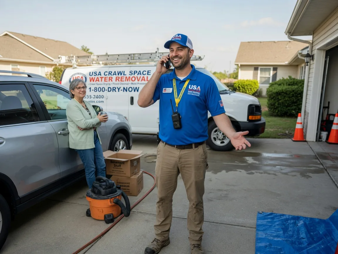 Crawl Space Water Removal Bates City, MO FAQs